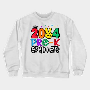 Preschool Graduation 2024 Pre-K Graduate Kids Boys Girls T-Shirt Crewneck Sweatshirt